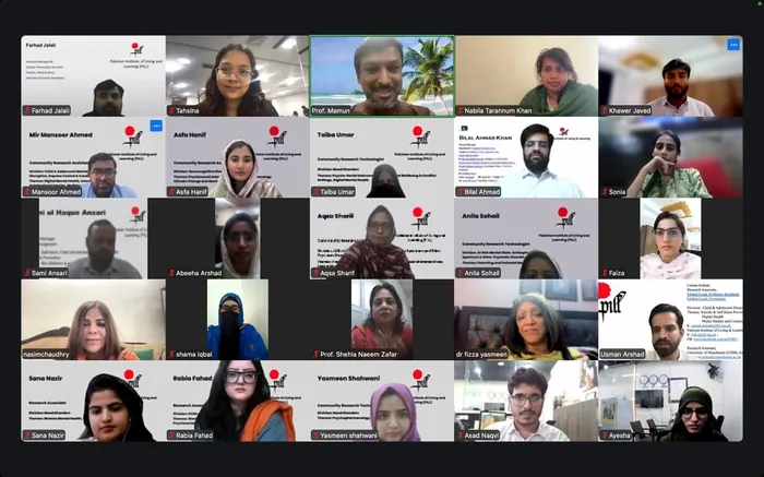 Online session of AI Essentials for Healthcare Professionals in Pakistan